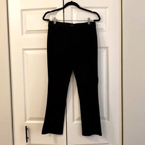 Soft Black Cropped Madewell Trousers